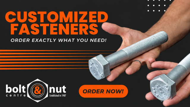 Bolt and nut fasteners